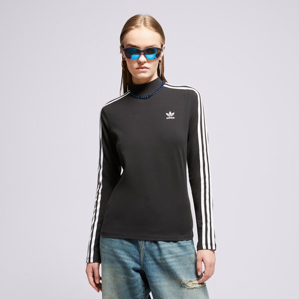 Krekli sievietēm ADIDAS T SHIRT HIGHNECK LS ii0757 krāsa melna