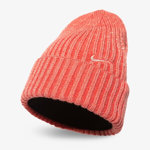 Sieviešu ziemas cepure NIKE CEPURE ZIEMAS W NSW BEANIE UTILITY SWOOSH dm8404-605 krāsa oranža