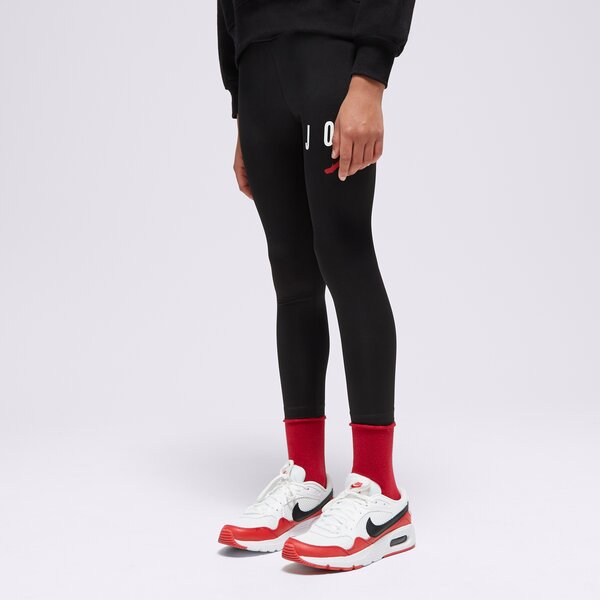 Bērnu bikses JORDAN LEGGINGS JUMPMAN SUSTAINABLE LEGGING GIRL 45b913-023 krāsa melna