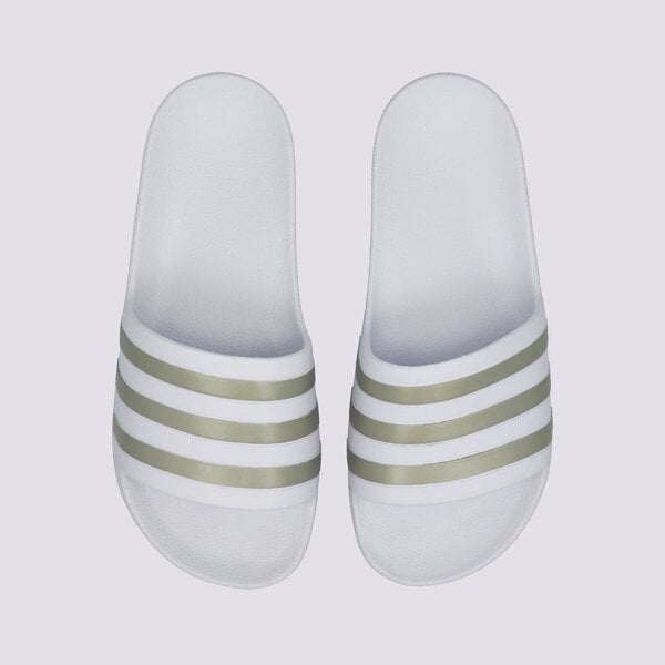 Sieviešu ADIDAS ADILETTE AQUA SLIDES  ef1730 krāsa balta