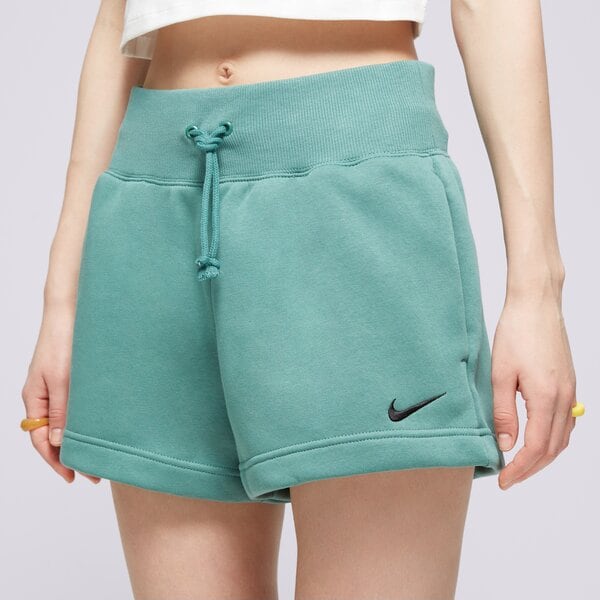 Sieviešu šorti NIKE ŠORTI W NSW PHNX FLC HR SHORT fd1409-361 krāsa zaļa