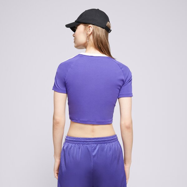 Krekli sievietēm ADIDAS T-SHIRT 3 S BABY TEE ip0661 krāsa violeta