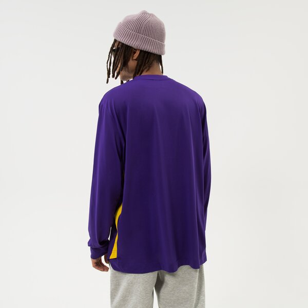 Vīriešu t krekli NIKE T-SHIRT LAL M NK DF LS TOP PREGM NBA dn4615-504 krāsa violeta