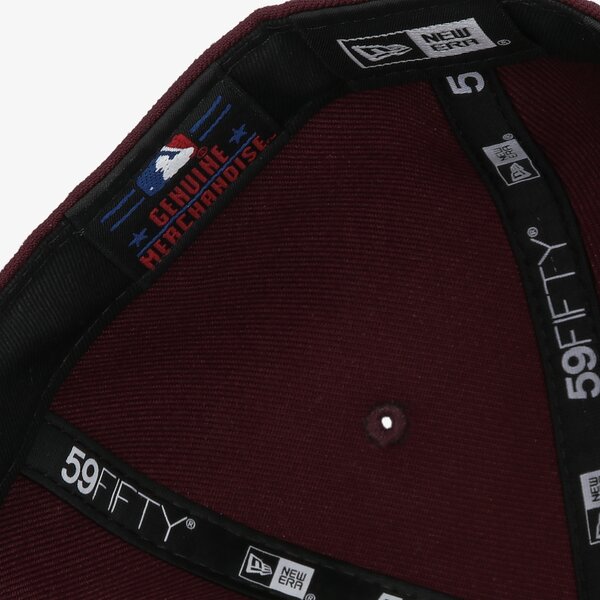 Vīriešu cepure ar nagu NEW ERA CEPURE ESSENTIAL 59FIFTY DETROIT TIGERS DETROIT TIGE 12285502 krāsa bordo