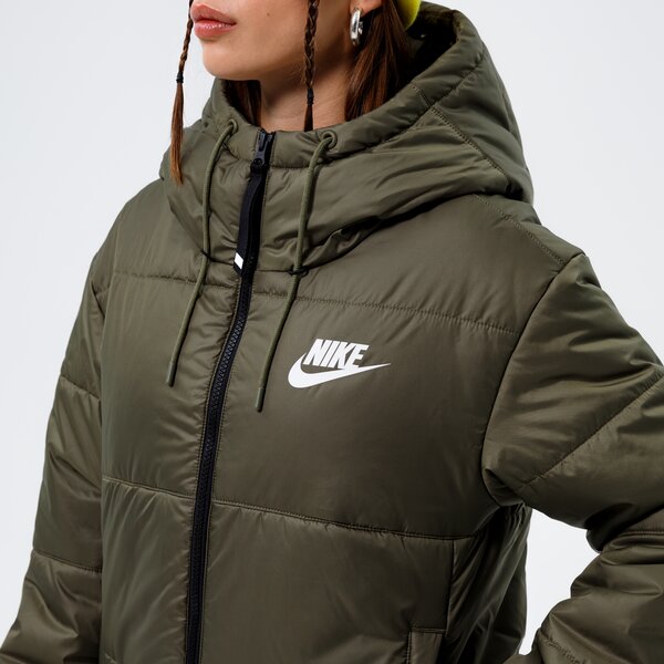 Sieviešu ziemas jaka NIKE JAKA W NSW TF RPL CLASSIC TAPE JKT dj6997-222 krāsa zaļa