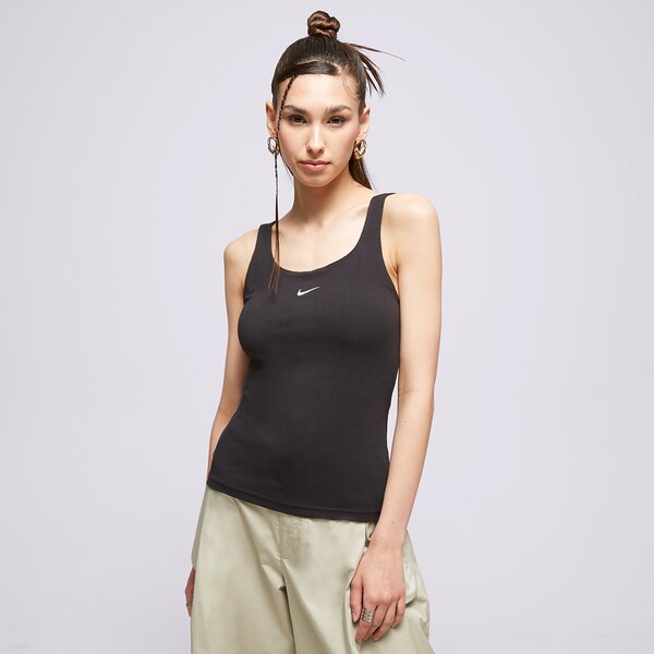 Krekli sievietēm NIKE T-KREKLS W NSW ESSNTL   CAMI TOPS BEZ                   dh1345-010 krāsa melna