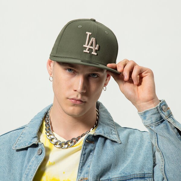 Vīriešu cepure ar nagu NEW ERA CEPURE LE 9FIFTY LA DODGERS LOS ANGELES DODGERS 60298733 krāsa haki