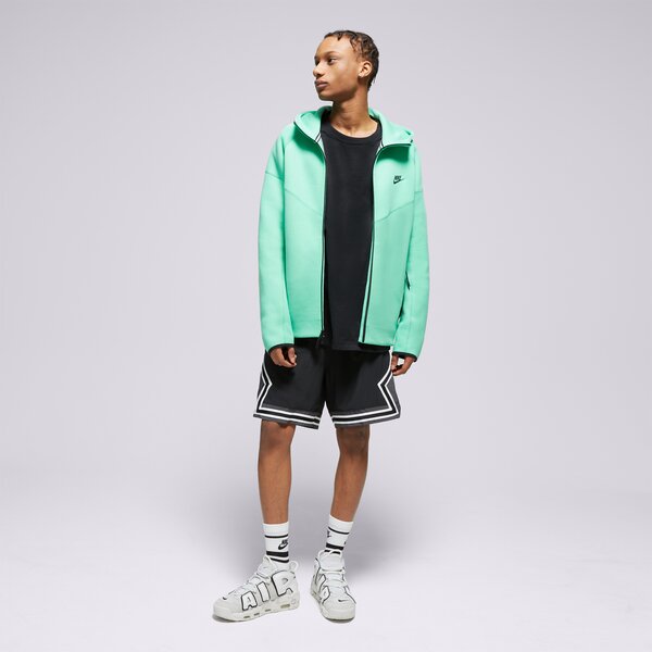 Vīriešu džemperis NIKE  DŽEMPERIS AR KAPUCI    M NK TCH FLC FZ WR HOODIE fb7921-363 krāsa zaļa