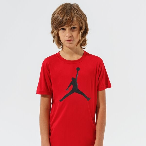 T krekli bērniem JORDAN T-KREKLS JDB JUMPMAN LOGO DF TEE BOY 954293-r78 krāsa sarkana