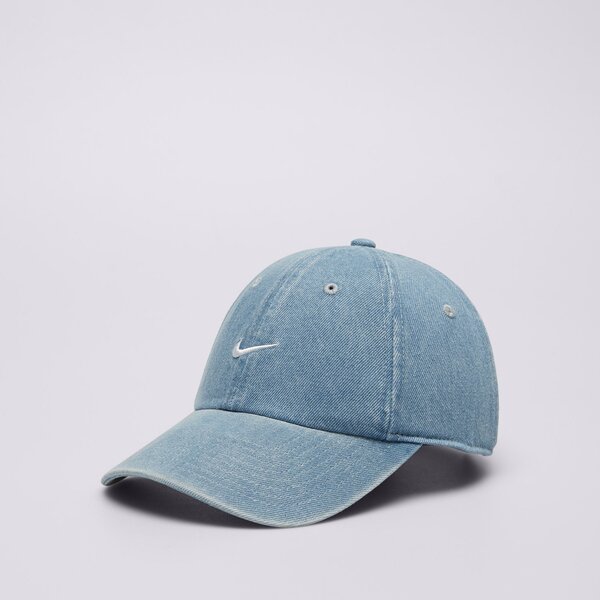 Sieviešu cepure ar nagu NIKE CEPURE U NK CLUB CAP U CB DENIM 24 L hf0383-429 krāsa zila