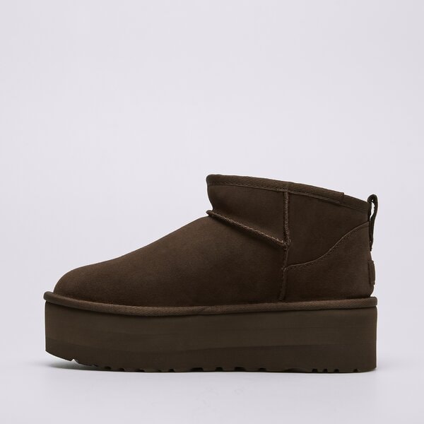 Casual sievietēm UGG CLASSIC ULTRA MINI PLATFORM 1135092-bcdr krāsa brūna