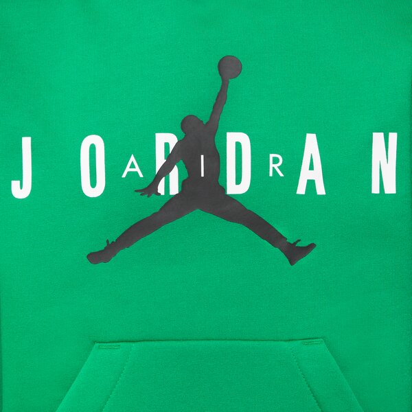 Džemperi bērniem JORDAN  DŽEMPERIS AR KAPUCI  JUMPMAN PULLOVER BOY 95b910-f4f krāsa zaļa