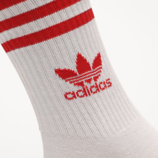 Sieviešu zeķes ADIDAS ZEĶES 3-PACK SOCKS CREW il5026 krāsa balta