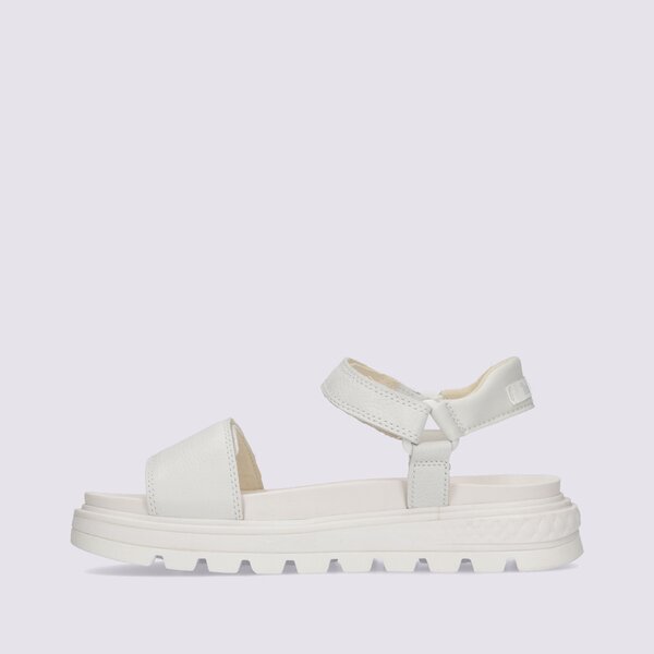Sieviešu TIMBERLAND RAY CITY SANDAL ANKL STRP tb0a2gbx1001 krāsa balta