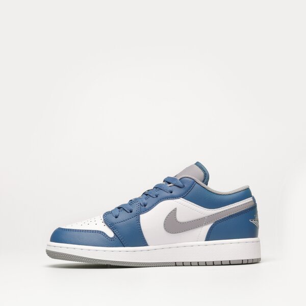 Sporta apavi bērniem AIR JORDAN 1 LOW  553560-412 krāsa zila