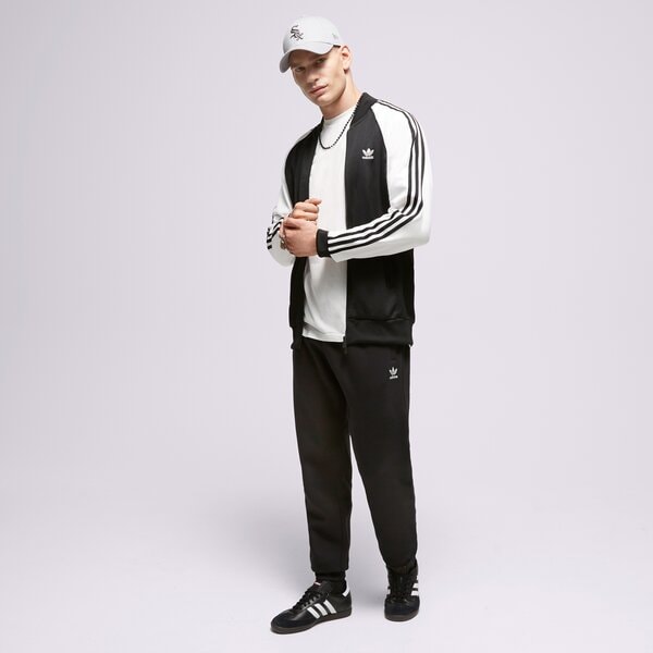 Vīriešu džemperis ADIDAS DŽEMPERIS AR RĀVĒJSLĒDZĒJU  SST ik7025 krāsa melna