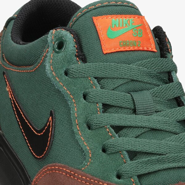 Sporta apavi vīriešiem NIKE SB CHRON 2 dm3493-200 krāsa zaļa