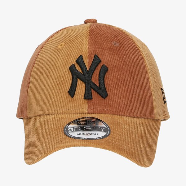 Vīriešu cepure ar nagu NEW ERA CEPURE CORD 940 TAN NEW YORK YANKEES TAN 60222483 krāsa brūna