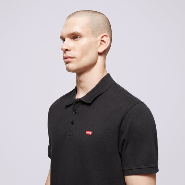 Vīriešu t krekli LEVI'S POLO LEVIS HM POLO BLACKS 35883-0007 krāsa melna