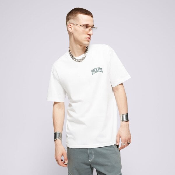 Vīriešu t krekli DICKIES T-SHIRT AITKIN CHEST TEE SS dk0a4y8oj401 krāsa balta