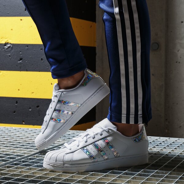 Sporta apavi bērniem ADIDAS SUPERSTAR J  f33889 krāsa balta