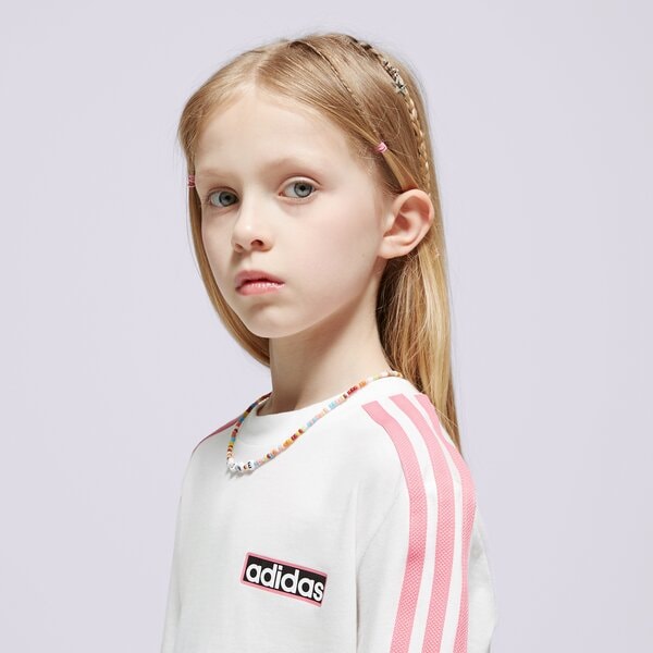 T krekli bērniem ADIDAS T-KREKLS TEE GIRL in2120 krāsa balta