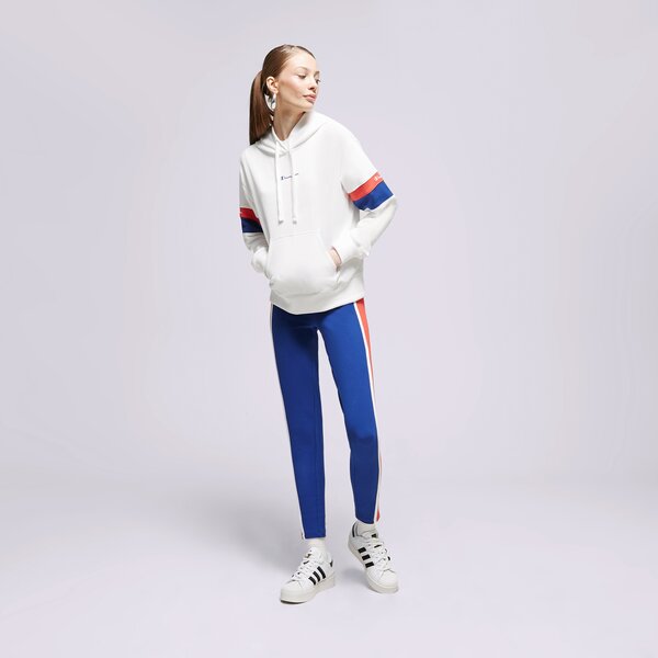 Sieviešu džemperis CHAMPION  DŽEMPERIS AR KAPUCI  HOODED SWEATSHIRT 116222ww001 krāsa balta