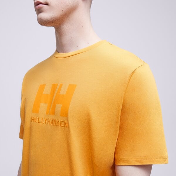 Vīriešu t krekli HELLY HANSEN T-SHIRT HH LOGO 33979364 krāsa dzeltena