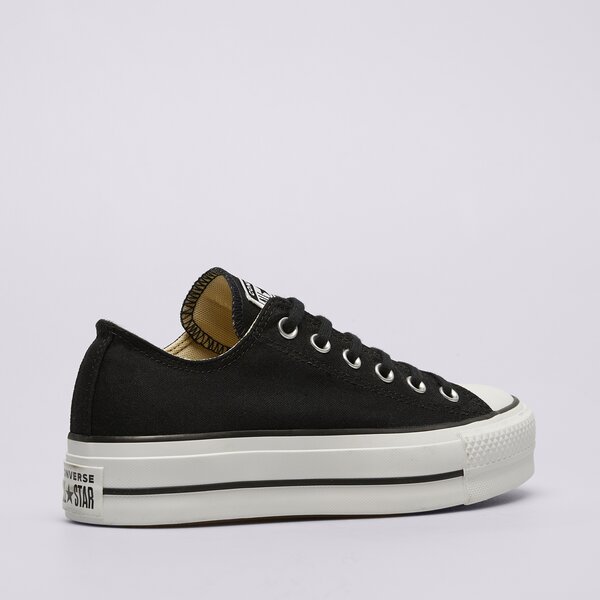 Sporta apavi sievietēm CONVERSE CHUCK TAYLOR ALL STAR LIFT CANVAS LOW TOP  560250c krāsa melna