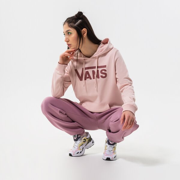 Sieviešu džemperis VANS  DŽEMPERIS AR KAPUCI  WM CLASSIC V II HOODIE vn0a53ovyrr1 krāsa rozā