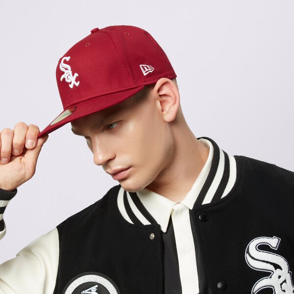 Vīriešu cepure ar nagu NEW ERA CEPURE LE 5950 WHITE SOX CHICAGO WHITE SOX 60364430 krāsa bordo