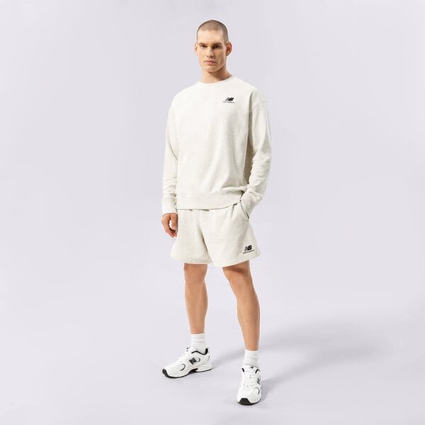 Vīriešu šorti NEW BALANCE ŠORTI NB ESSENTIALS UNI-SSENTIALS FLEECE SHORT us21500sah krāsa pelēka