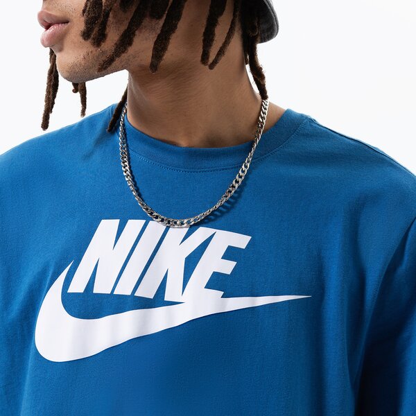 Vīriešu t krekli NIKE T-KREKLS NIKE SPORTSWEAR ar5004-408 krāsa zila