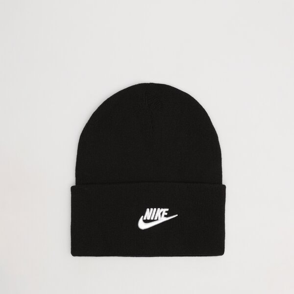 Sieviešu ziemas cepure NIKE CEPURE U NK PEAK BEANIE TC FUT fb6528-010 krāsa melna