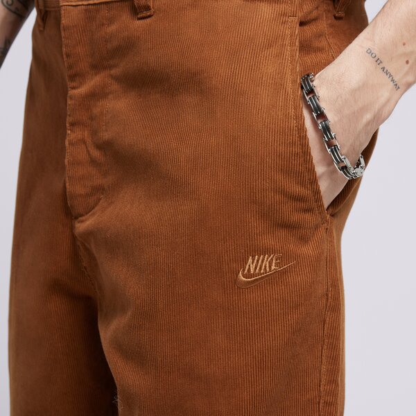 Vīriešu bikses NIKE BIKSES M NK CLUB CHINO CORDUROY PANT fz0786-281 krāsa brūna