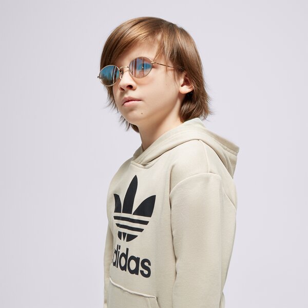 Džemperi bērniem ADIDAS  DŽEMPERIS AR KAPUCI  TREFOIL HOODIE BOY ij7204 krāsa bēša