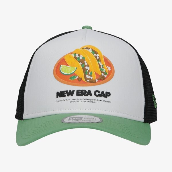 Vīriešu cepure ar nagu NEW ERA CEPURE FOOD PACK TRUCKER GRN NEW ERA TRGWHI 60240633 krāsa zaļa