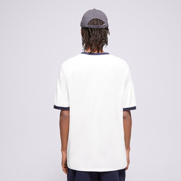 Vīriešu t krekli FILA T-SHIRT CONTRAST RIB TEE lm1836at101 krāsa balta