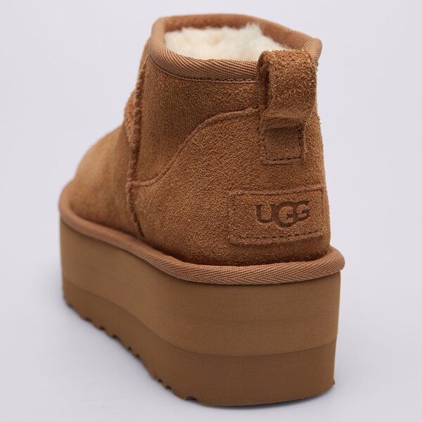 Casual sievietēm UGG CLASSIC ULTRA MINI PLATFORM 1135092-che krāsa brūna