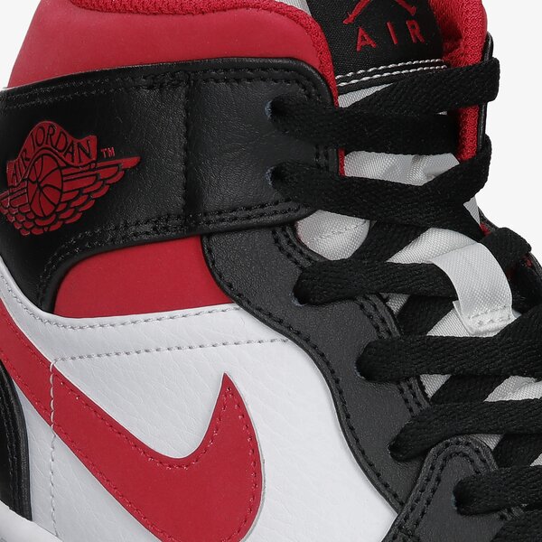 Sporta apavi vīriešiem AIR JORDAN 1 MID  554724-122 krāsa melna
