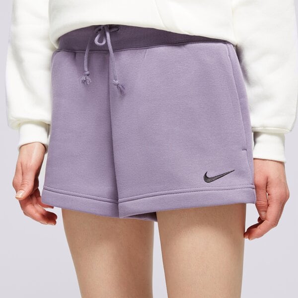 Sieviešu šorti NIKE ŠORTI W NSW PHNX FLC HR SHORT fd1409-509 krāsa pelēka