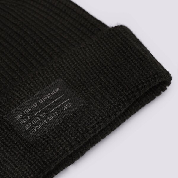 Vīriešu ziemas cepure NEW ERA CEPURE WOOL MIX WATCH BEANIE NEW ERA BLK 60285122 krāsa melna
