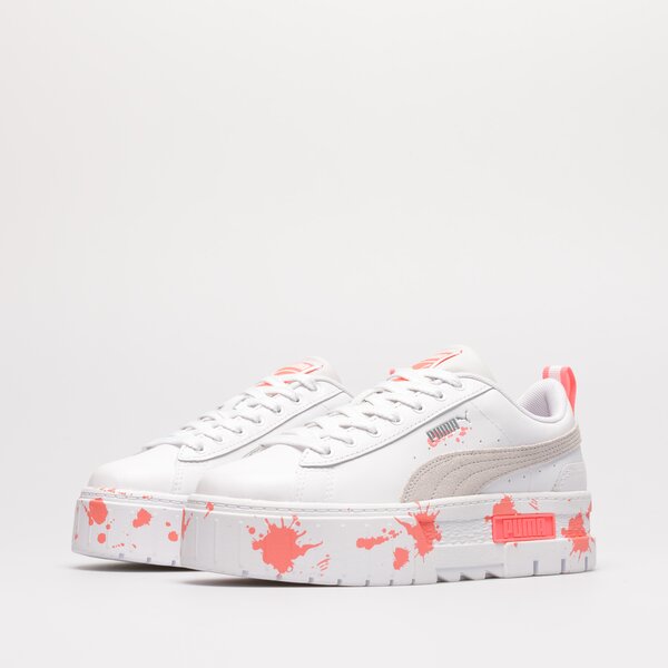 Sporta apavi sievietēm PUMA MAYZE PAINT SPLASH WNS PUMA 387143-01 krāsa balta