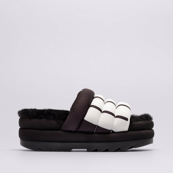 Sieviešu UGG MAXI SLIDE LOGO 1127067-black krāsa melna