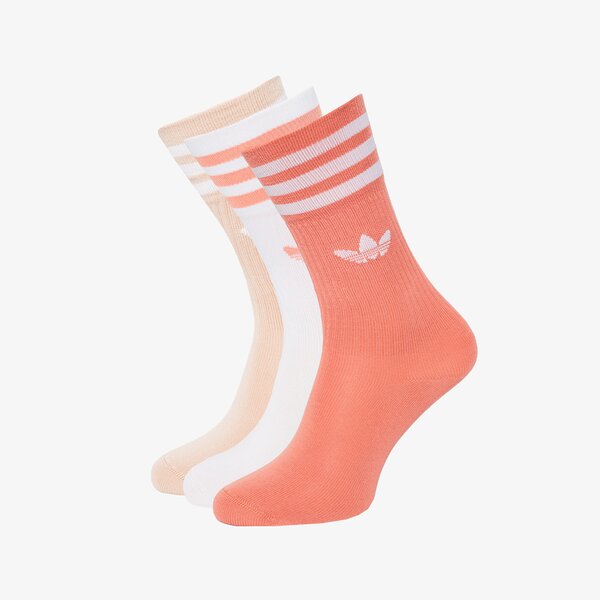 Sieviešu zeķes ADIDAS ZEĶES SOLID CREW SOCK hl6767 krāsa balta