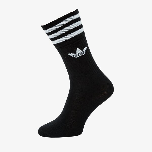 Sieviešu zeķes ADIDAS ZEĶES 3-PACK SOCKS HIGH CREW s21490 krāsa melna