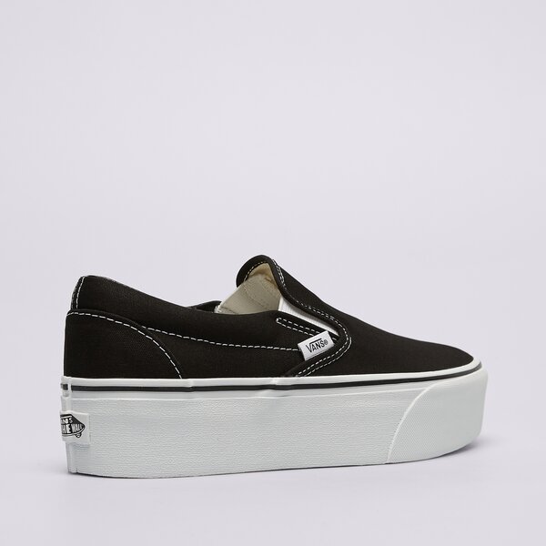 Sporta apavi sievietēm VANS UA CLASSIC SLIP-ON STACKFORM vn0a7q5rbmx1 krāsa melna