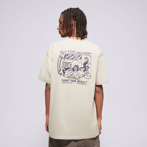 Vīriešu t krekli VANS T-SHIRT NEXT STOP SS vn000nhpzuj krāsa bēša