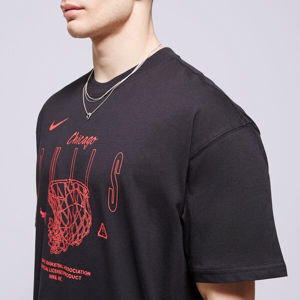 Vīriešu t krekli NIKE T-KREKLS CHI M NK CTS MAX90 1 SS TEE NBA fj0363-010 krāsa melna