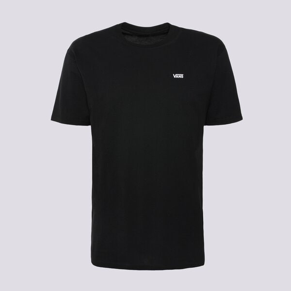 Vīriešu t krekli VANS T-SHIRT MN LEFT CHEST LOGO TEE BLACK vn0a3czey281 krāsa melna